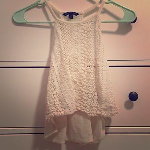 American Eagle small white tank top